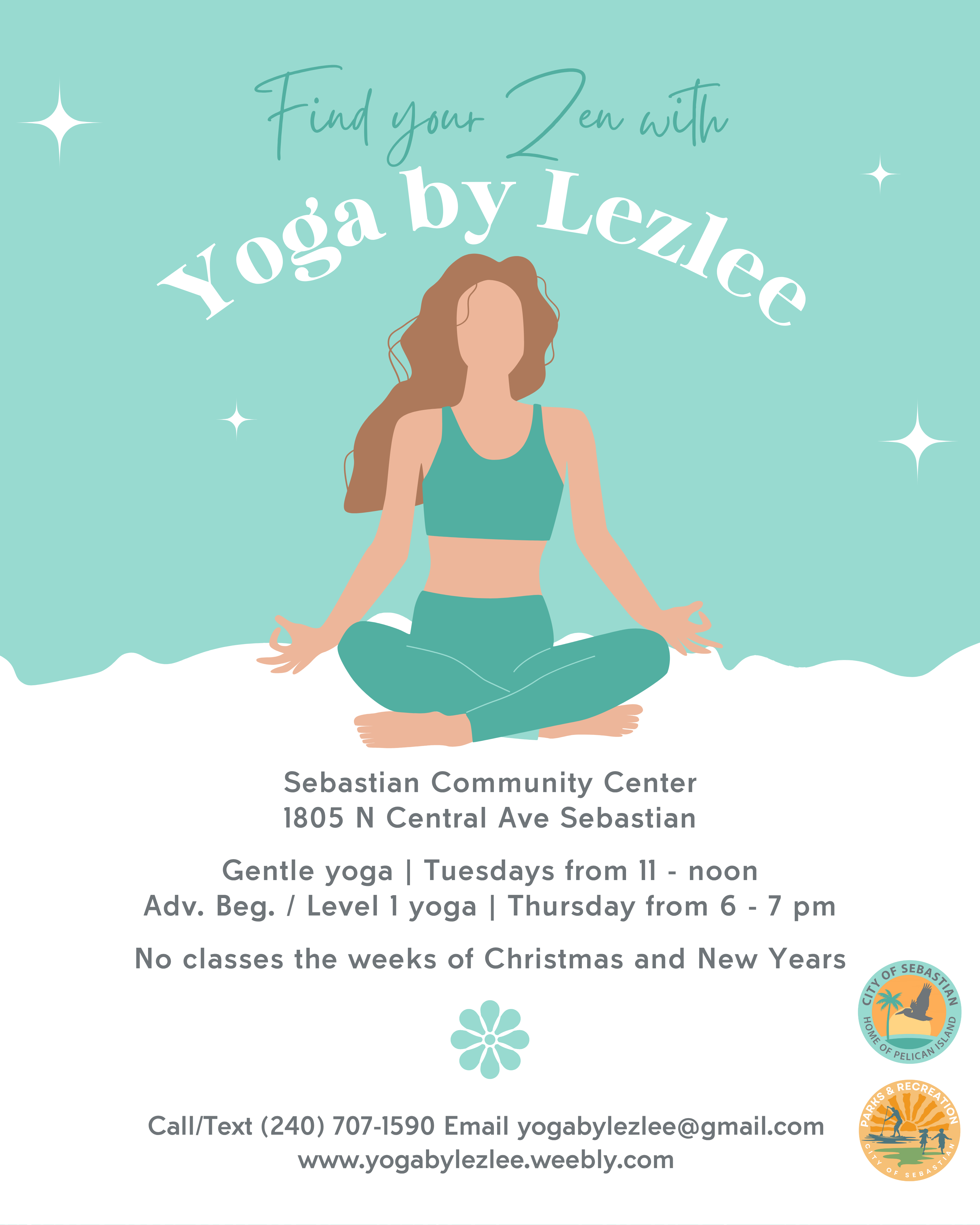 Yoga by Lezlee Flyer 11.20.2025